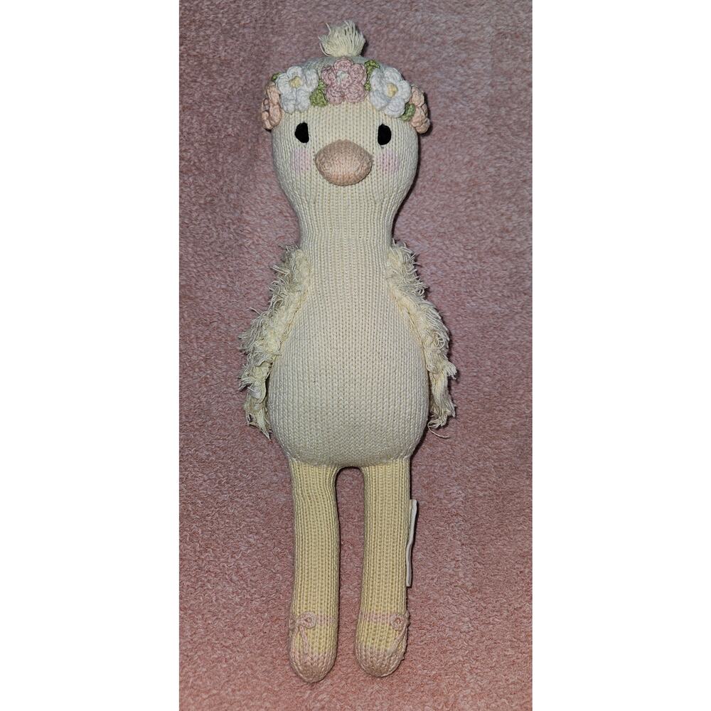 Cuddle + Kind Flora the duckling (mauve) – Medium Size 13 inch